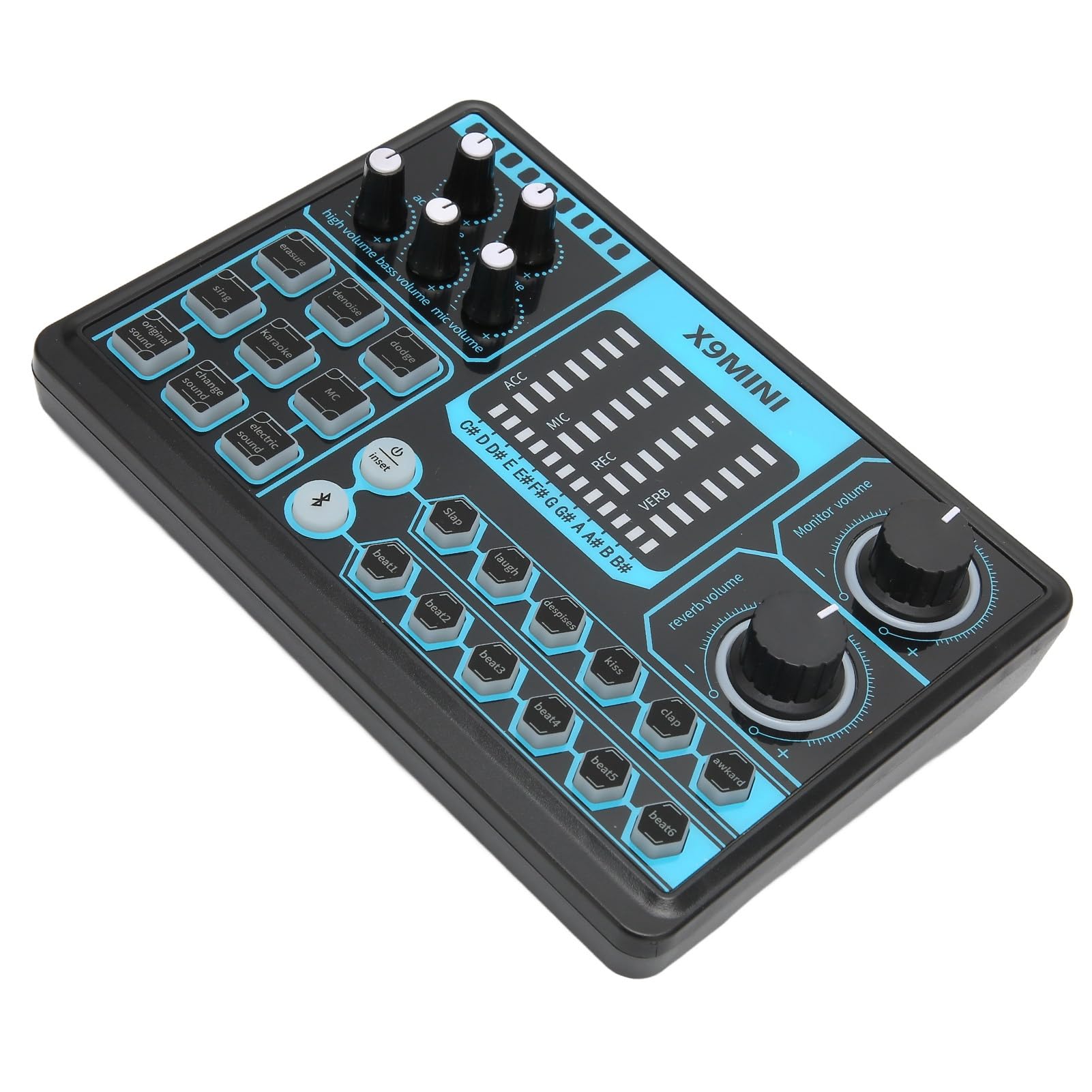 Ausla Tarjeta de Sonido en, Interfaz Digital OTG Plug and Play (Sound