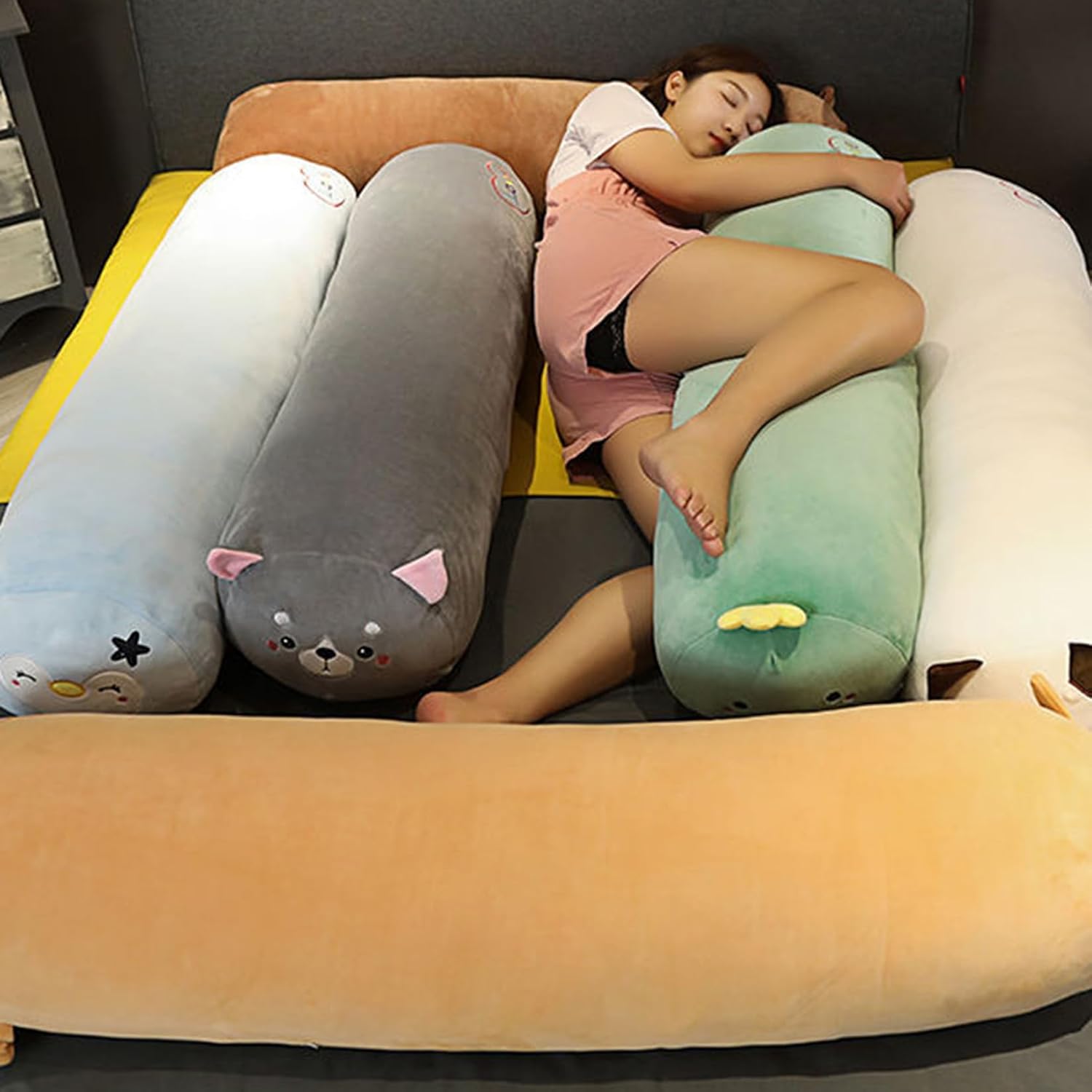 [BKVB] 抱き枕 ぬいぐるみ 抱きまくら 大きい 90cm ねこ 猫 動物 アニマル クッション ロングピロー クッション ボデ
