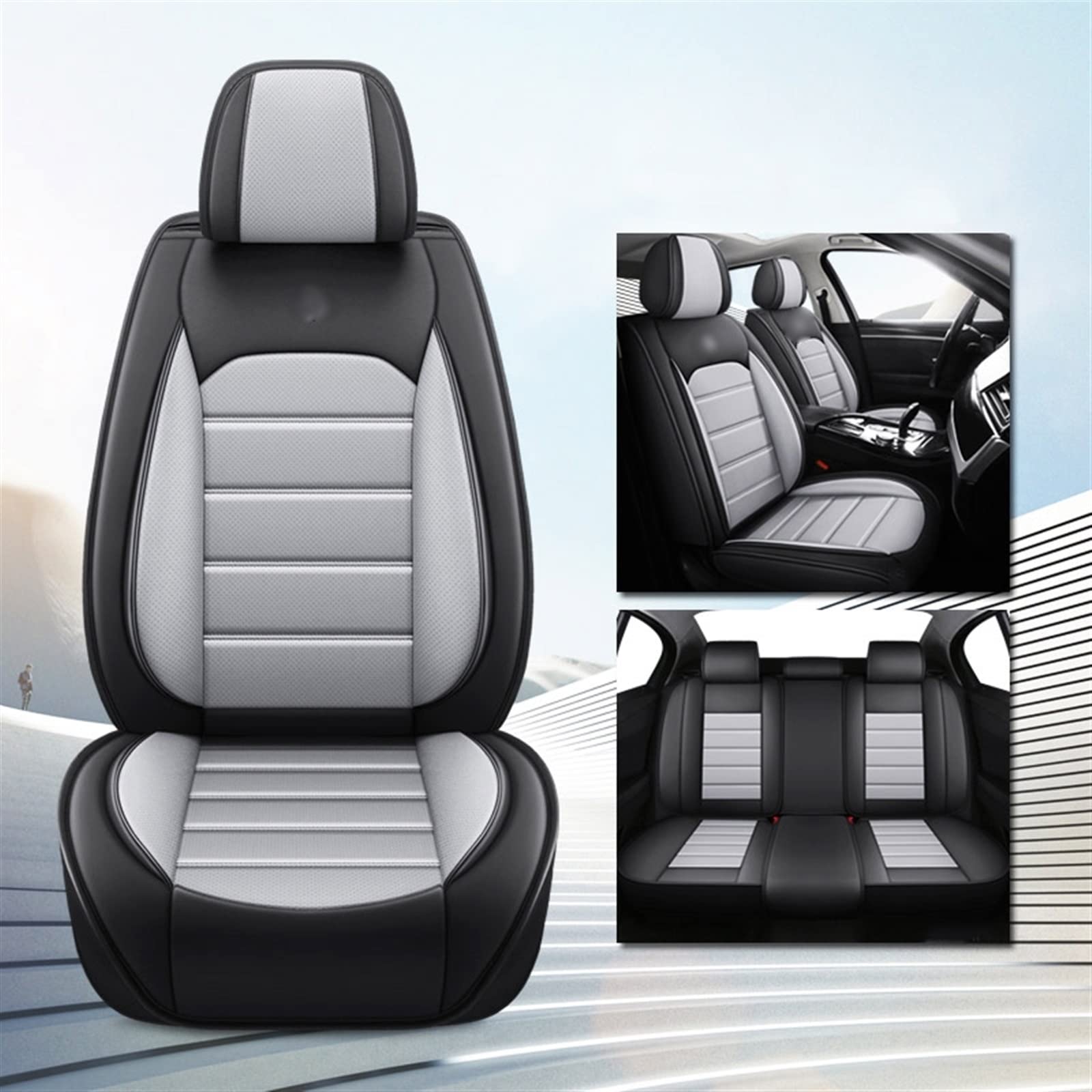 JTWMTY Car Seat Cushion Driver Home Chair For Kia Sportage 2022 Stinger Stonic Spectra Niro Rio X Line Picanto protectors
