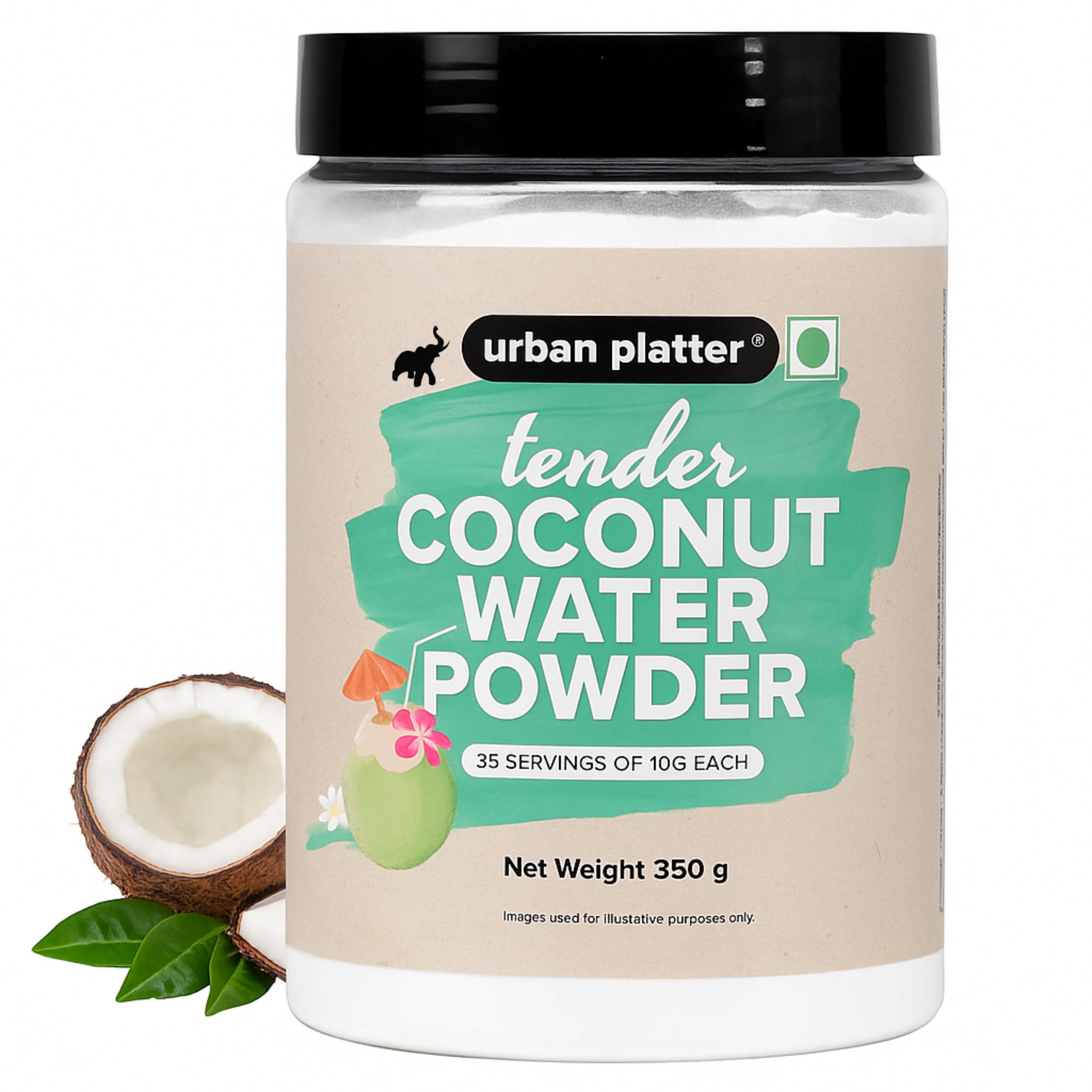 Urban Platter Tender Coconut Water Powder, 350g