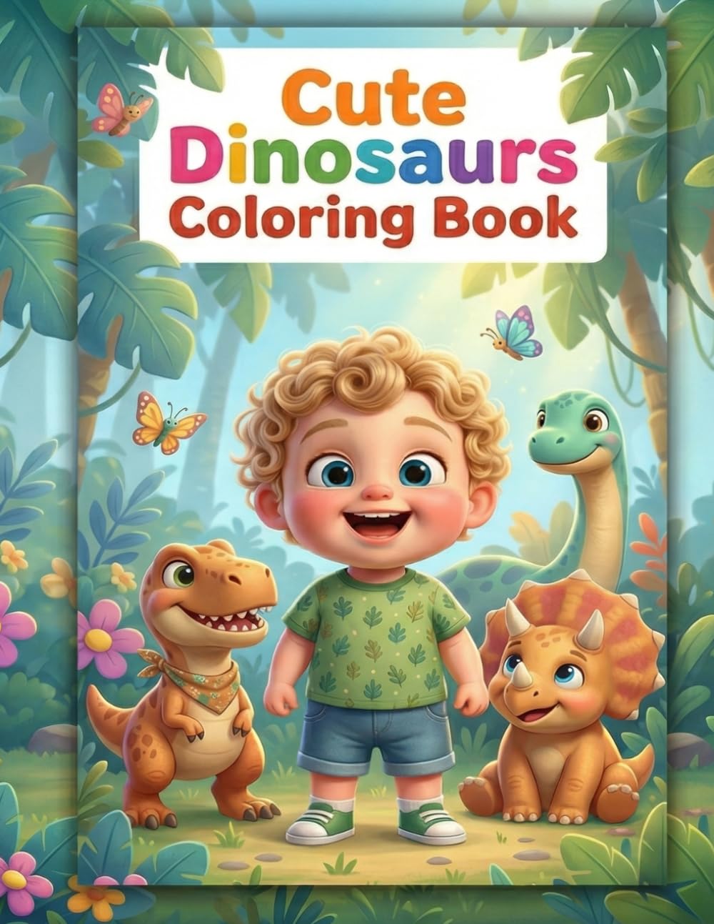 50 Easy & Fun Dino Coloring Pages for Kids