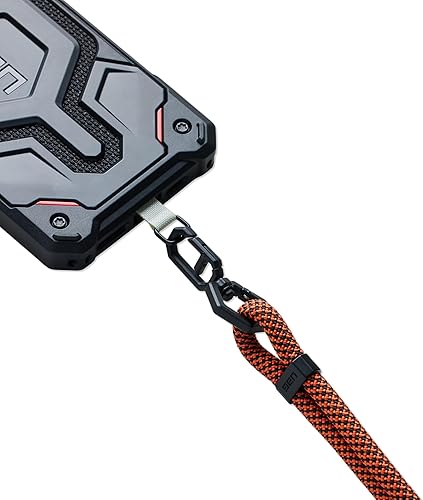 Miniatura 9 de URBAN ARMOR GEAR UAG - Funda diseñada para iPhone 15 Pro Max Monarch Pro de fibra de carbono de 6.7 pulgadas, paquete con cordón cruzado UAG para
