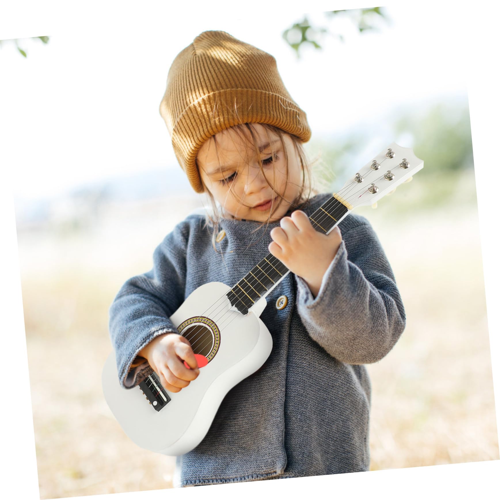 Guitarra Infantil de 21 Pulgadas de Madera para Principiantes
