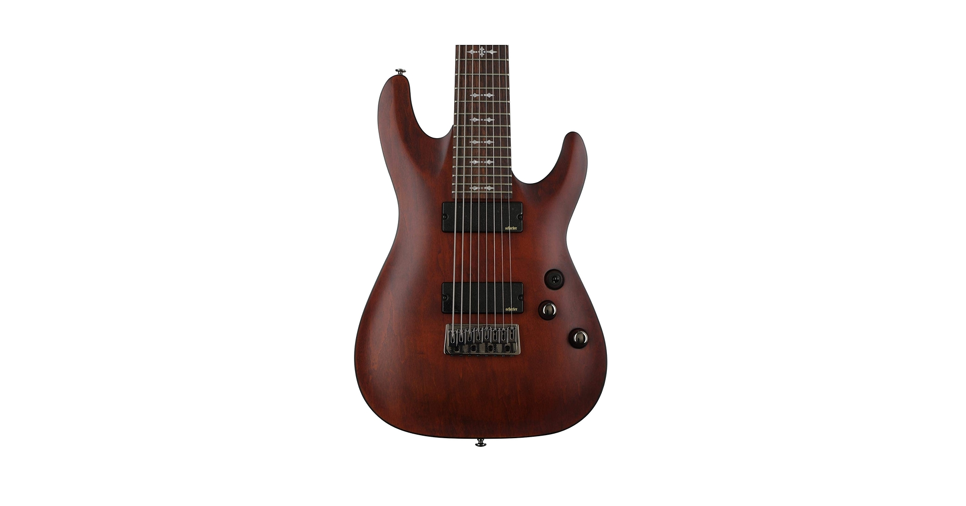 Amazon.com: Schecter Omen-8 - Walnut Satin : Musical Instruments