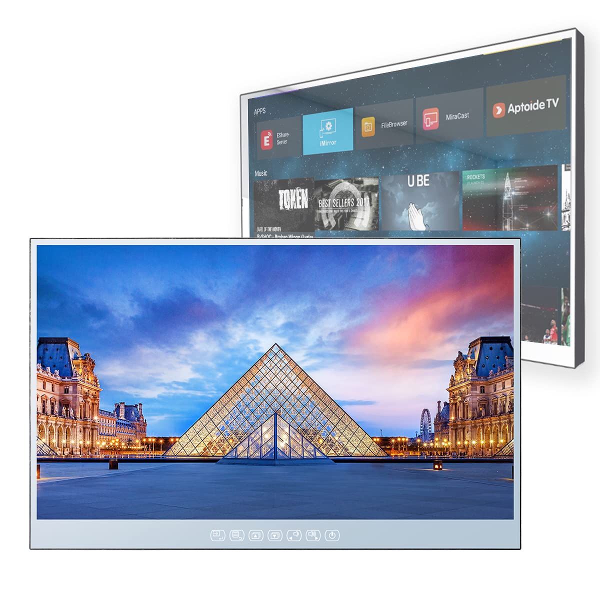 Buy Soulaca 22 inches Magic Smart Mirror LED Bathroom TV Android Smart