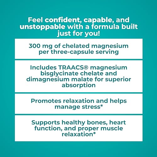 Miniatura 5 de Reignite Wellness by JJ Virgin | Calma corporal de magnesio | Suplemento de magnesio quelatado para la producción de energía, sensación de calma y