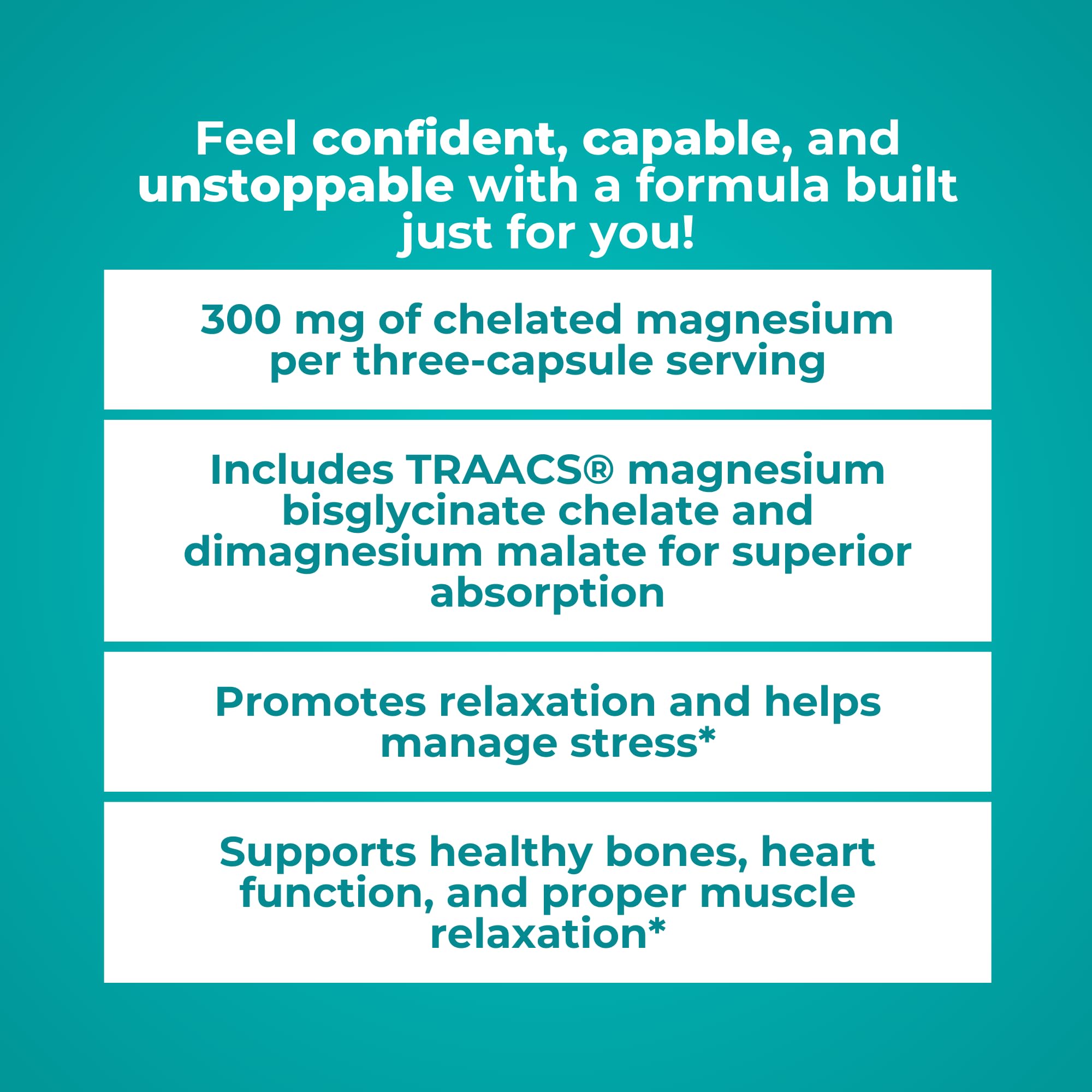 Reignite Wellness Magnesium Body Calm by JJ Virgin | 120 Capsules — Amazon image 5