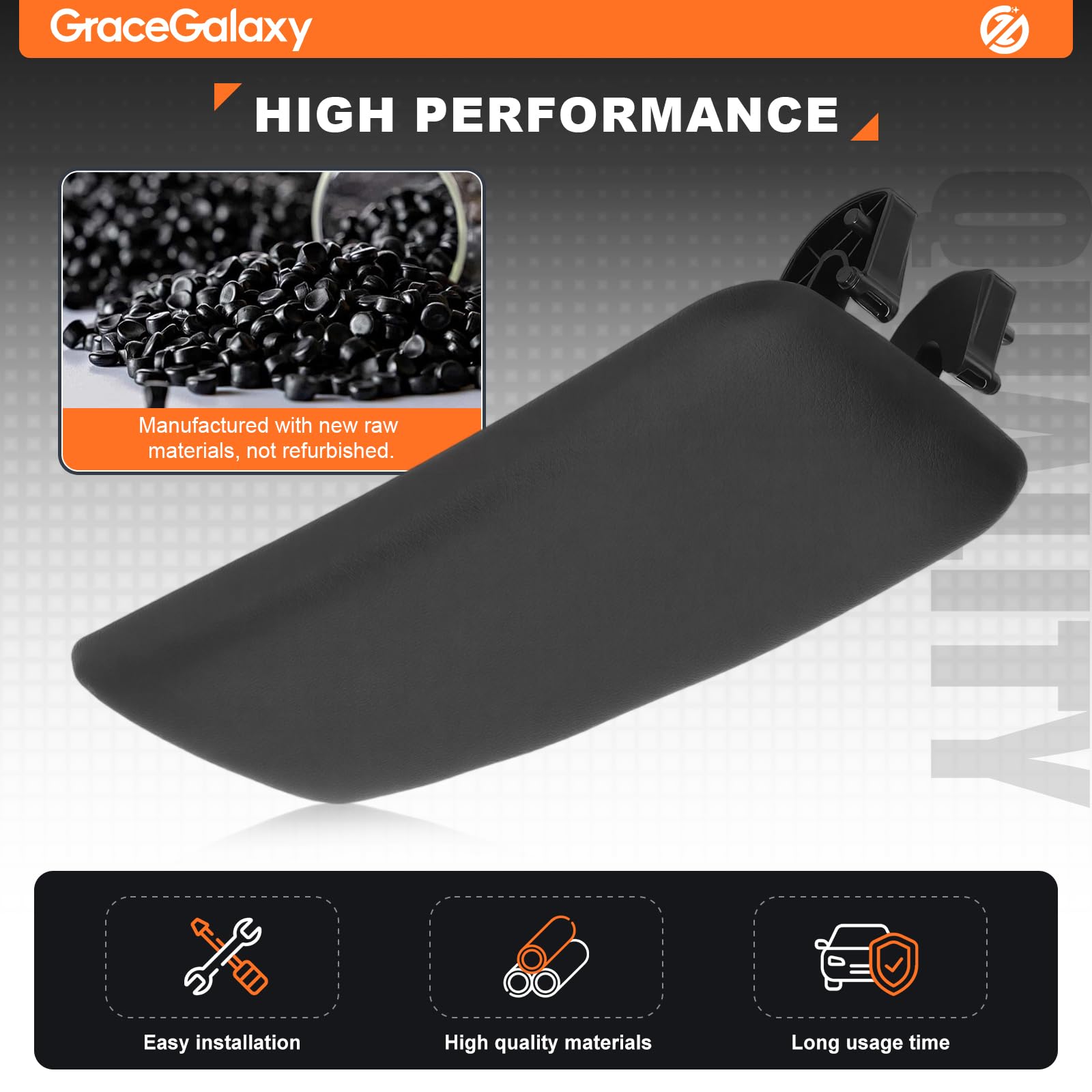 GraceGalaxy Copertura per console centrale per A1 8X1, 8XK 2012-2018, 8X0864245B, 8X0864245A