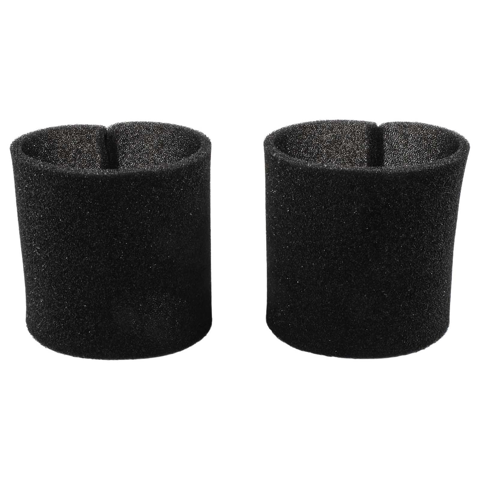 vhbw 2x Filtre textiles compatible avec Kärcher WD2, WD3, MV1, WD1 aspirateur sec et humide - Sac filtrant, lavable bleu