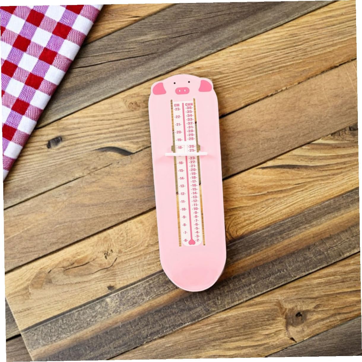 SECFOU 2pcs 's Foot Measuring Device and Shoe Size Ruler Plastic Foot Length Gauge for Ages 0-8 for Accurate Shoe Shopping at Home