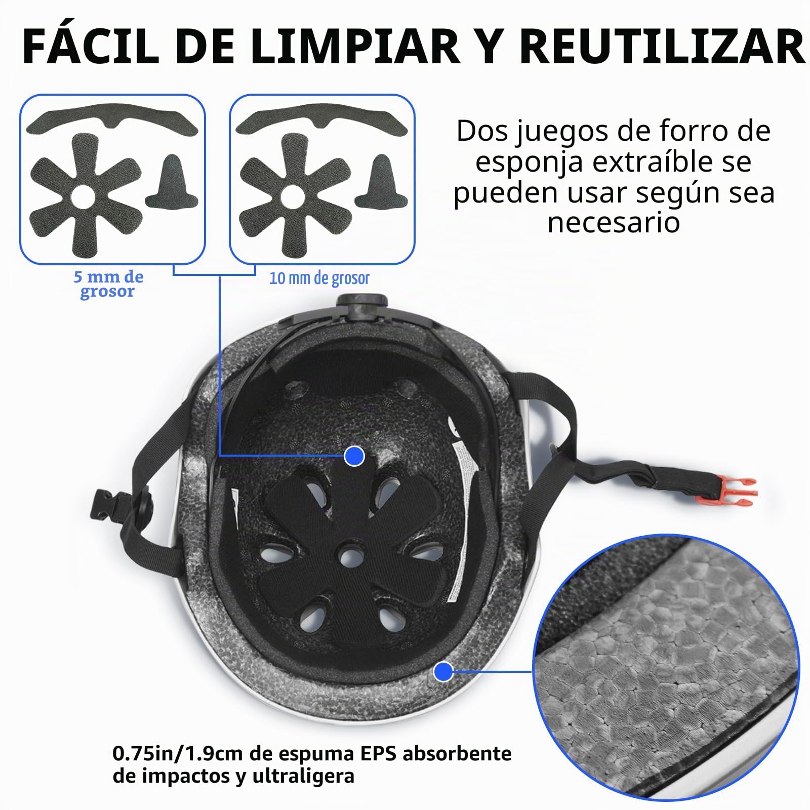 KORIMEFA Casco Bicicleta Niños y Niñas 2-13 Años 51-58cm, Ajustable para Patinete, Skate y Triciclo