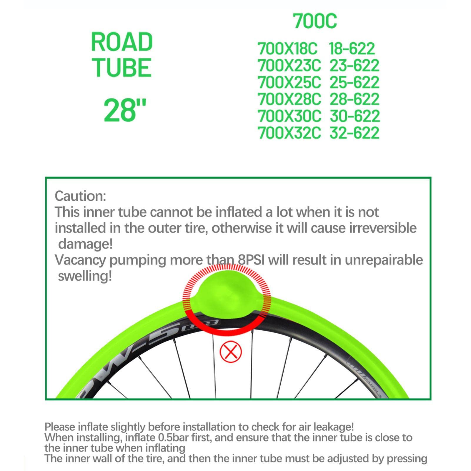 BAENT TPU Ultralight Bicycle Inner Tube Mountain Bike Tire - Foto 11