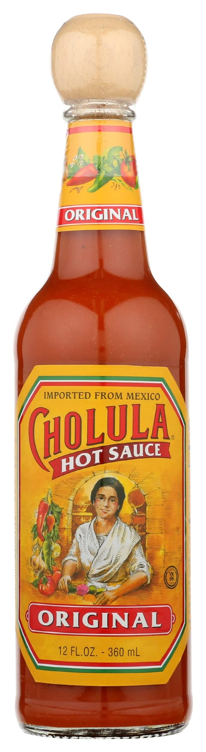 CHOLULA SAUCE HOT ORGNL,12 OZ(Pack of 12)
