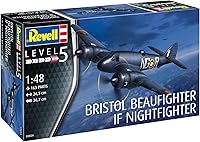 Vista 9 de Revell RV03854 03854 Beaufighter IF Nightfighter Plastic Model kit escala 148, sin pintar