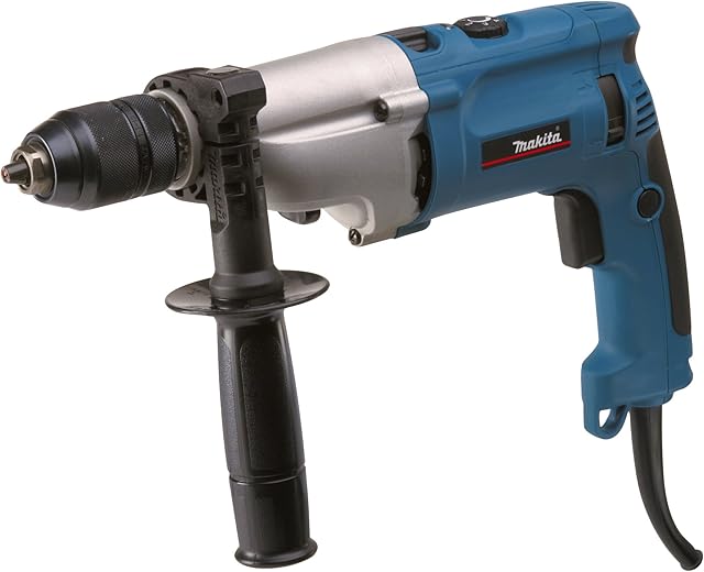 Makita Hp2071J Wiertarka Udarowa, Czarny/Niebieski, 39.5 x 29.5 x 11 cm; 2.5 kg
