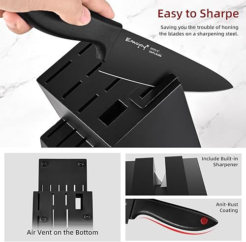 Miniatura 3 de Emojoy Juego de cuchillos