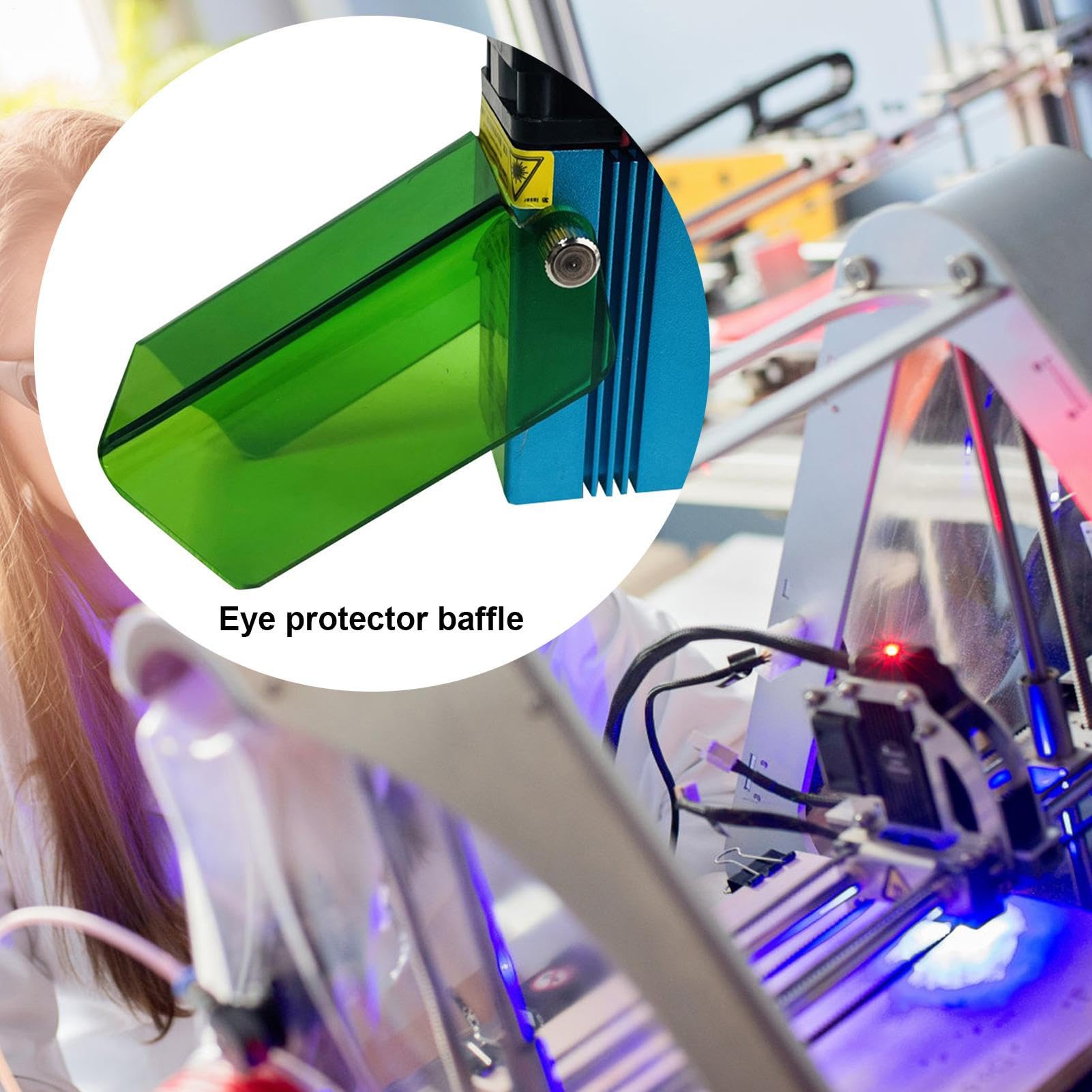 Copertura di Sicurezza del modulo - Copertura acrilica per modulo Protettivo,Coperture protettive di Sicurezza Professionali Occhiali protettivi Occhiali protettivi Lenti con Filtro Verde