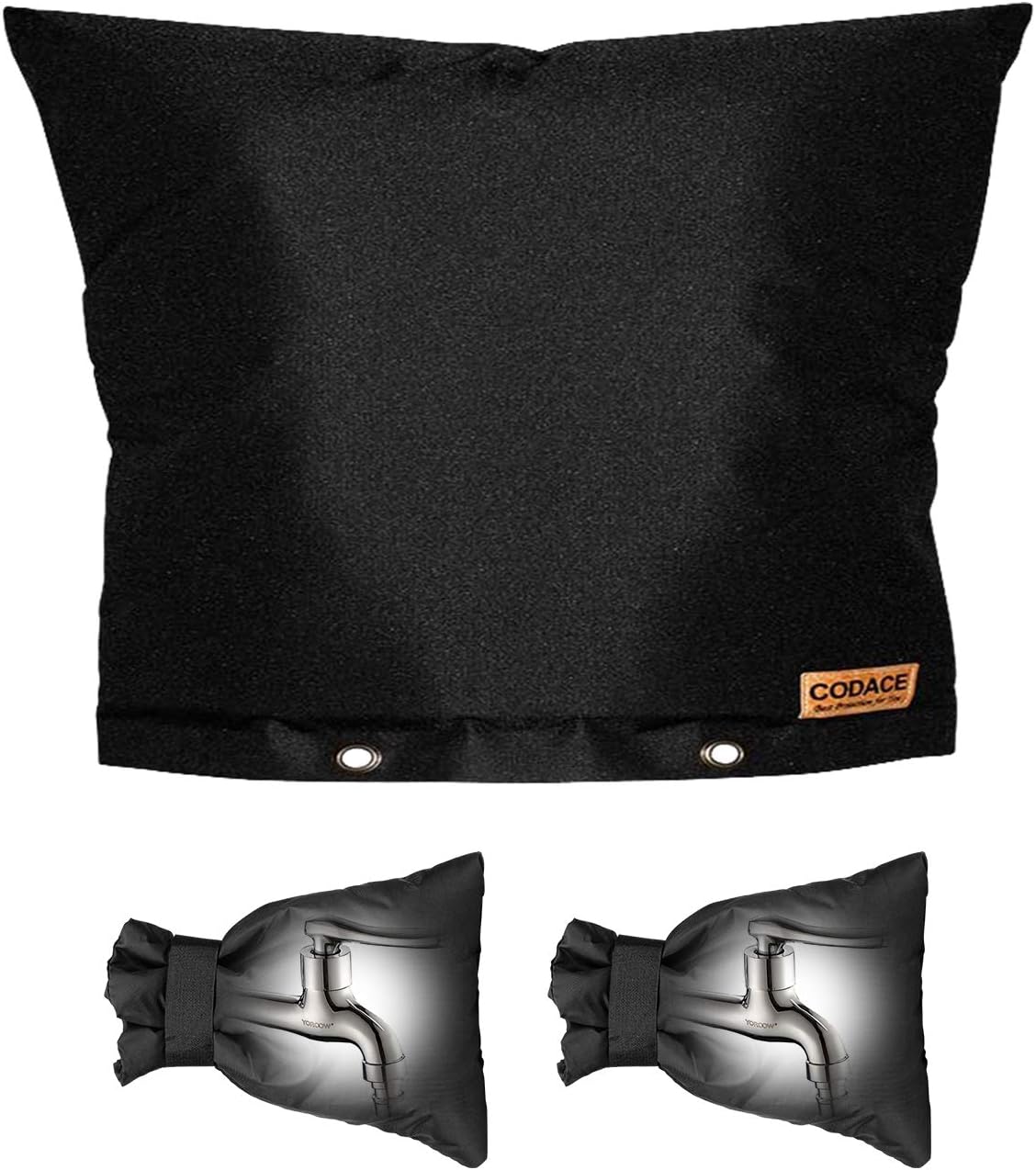 Backflow Valve Preventer Cover Insulation Pouch, Pipe Insulation Irrigation Sprinkler System Cover Backflow Freeze Protection, Irrigation Backflow Preventers Protection Insulated Pouch (30x24) - - 