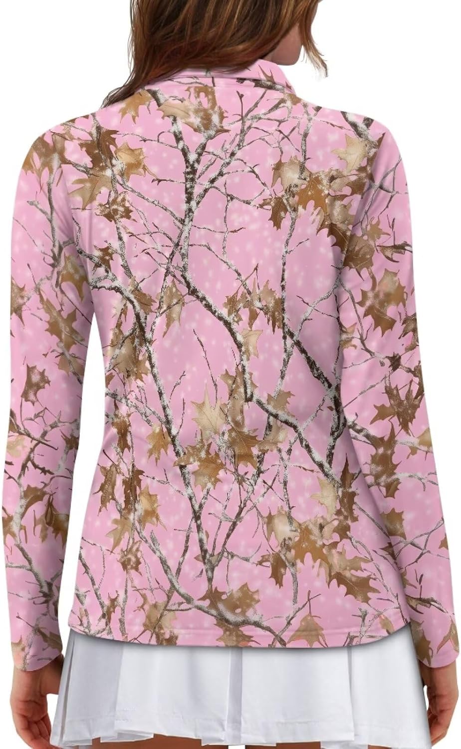 Women's Athletic Shirt Long Sleeve Golf Shirts Casual Tennis Shirts Tops for Women