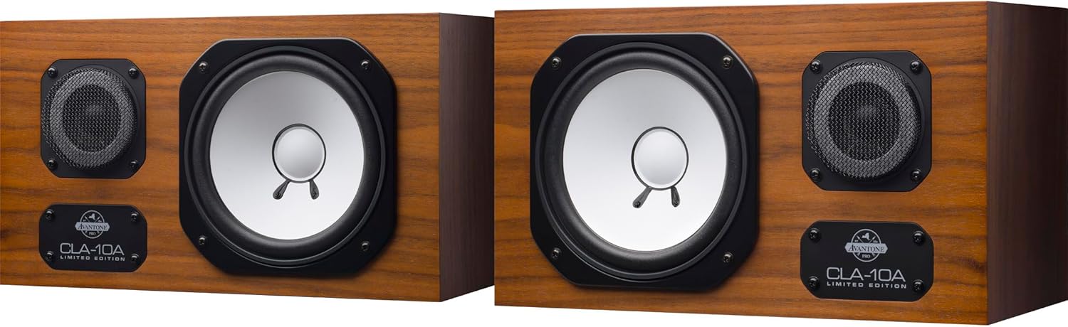 Avantone Pro CLA-10 Active Studio Monitors - Limited-Edition Dark Walnut