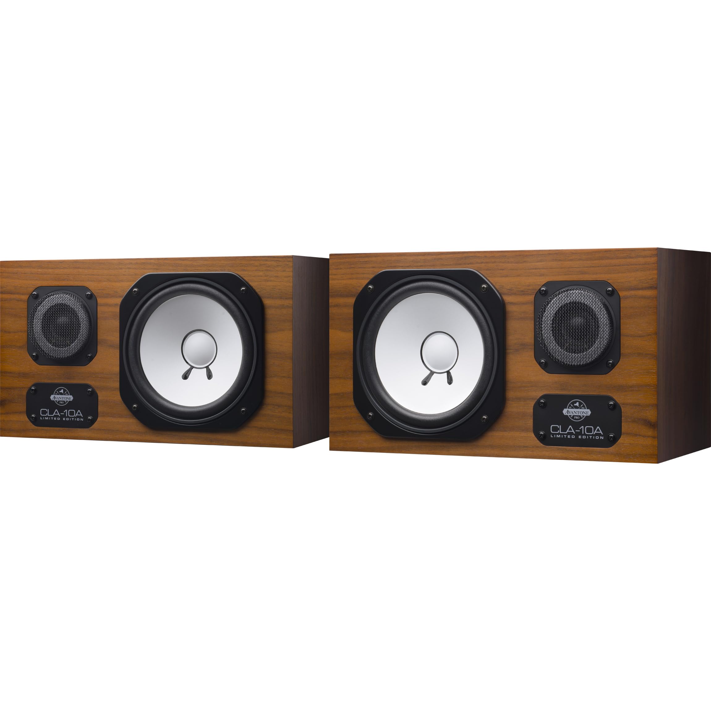 Avantone Pro CLA-10 Active Studio Monitors - Limited-Edition Dark Walnut