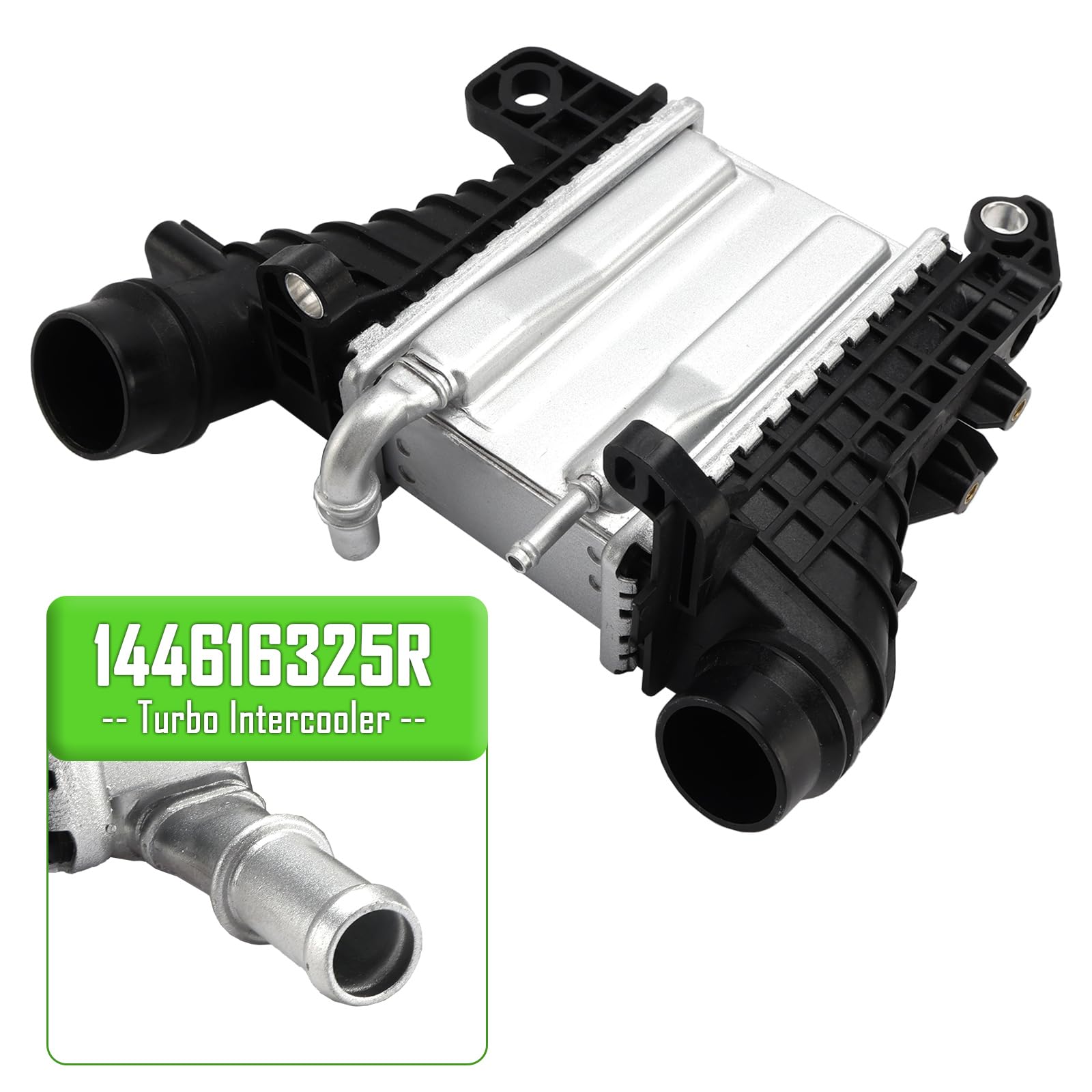 Topteng Turbo Intercooler 144616325R Apto para Nissan Qashqai II SUV J11, J11 1.5 dCi 1461 CCM, 85 KW, 116 PS 19-25, Apto para Renault Captur II HF Blue dCi 115 1461 CCM, 85 KW, 116 PS 2020-2025