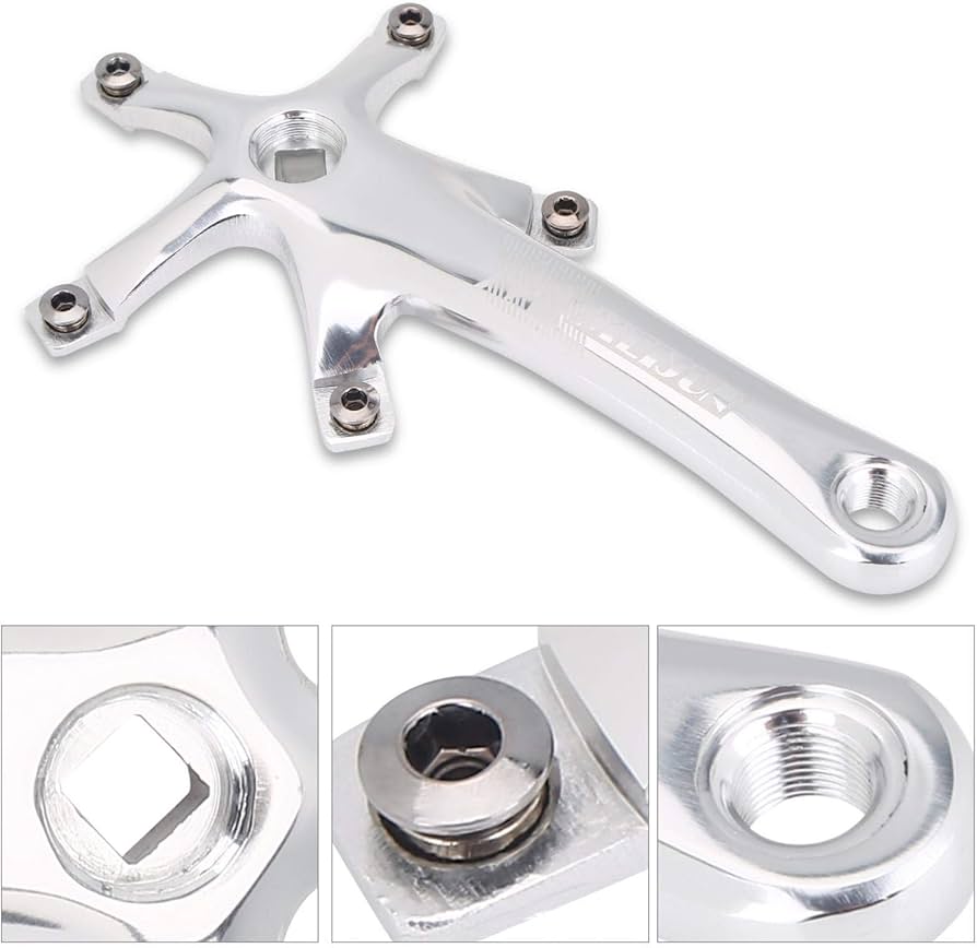 Amazon.co.jp: クランクセット クランクアーム 自転車 チェーンリング