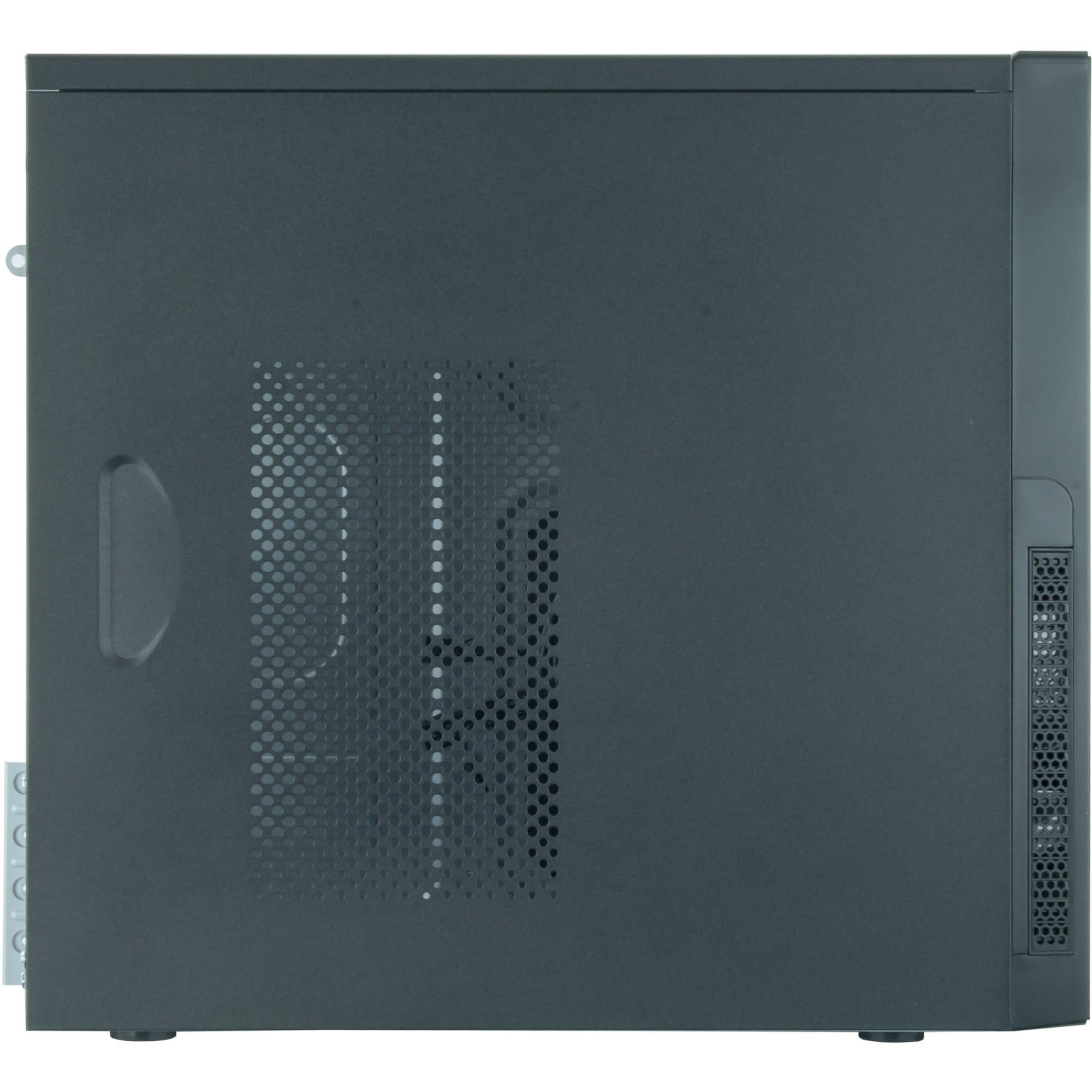 Chieftec HO-11B Torre Negro 350 W - Caja de ordenador (Torre, PC, SECC, Negro, Micro ATX, 14 cm)