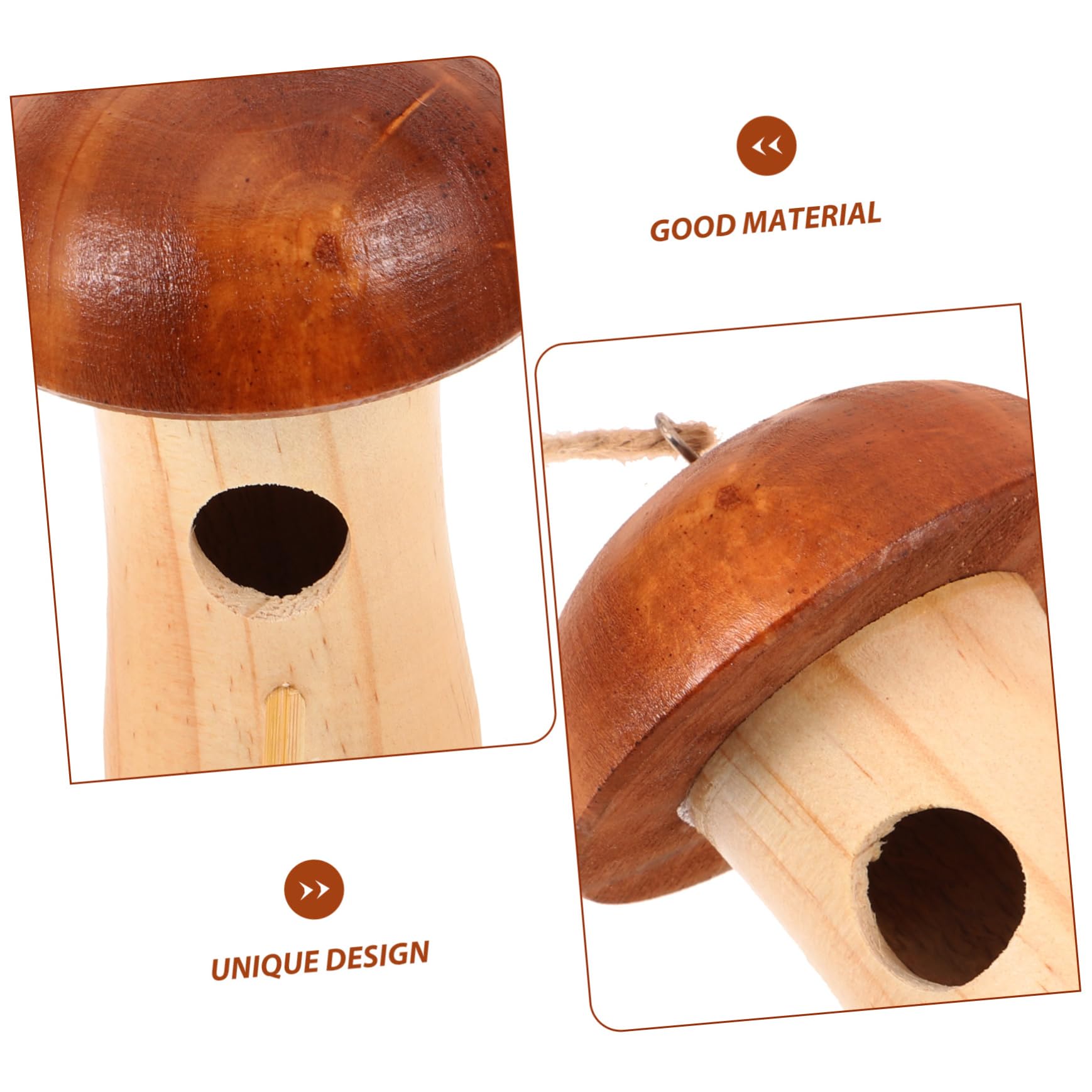 Sosoport 5 Pz casa del colibrì vassoio per appendere cibo per uccelli mangiatoia per pappagalli selvatici bird feeder birdgarden mangiatoia per uccelli sagomata da appendere Di legno