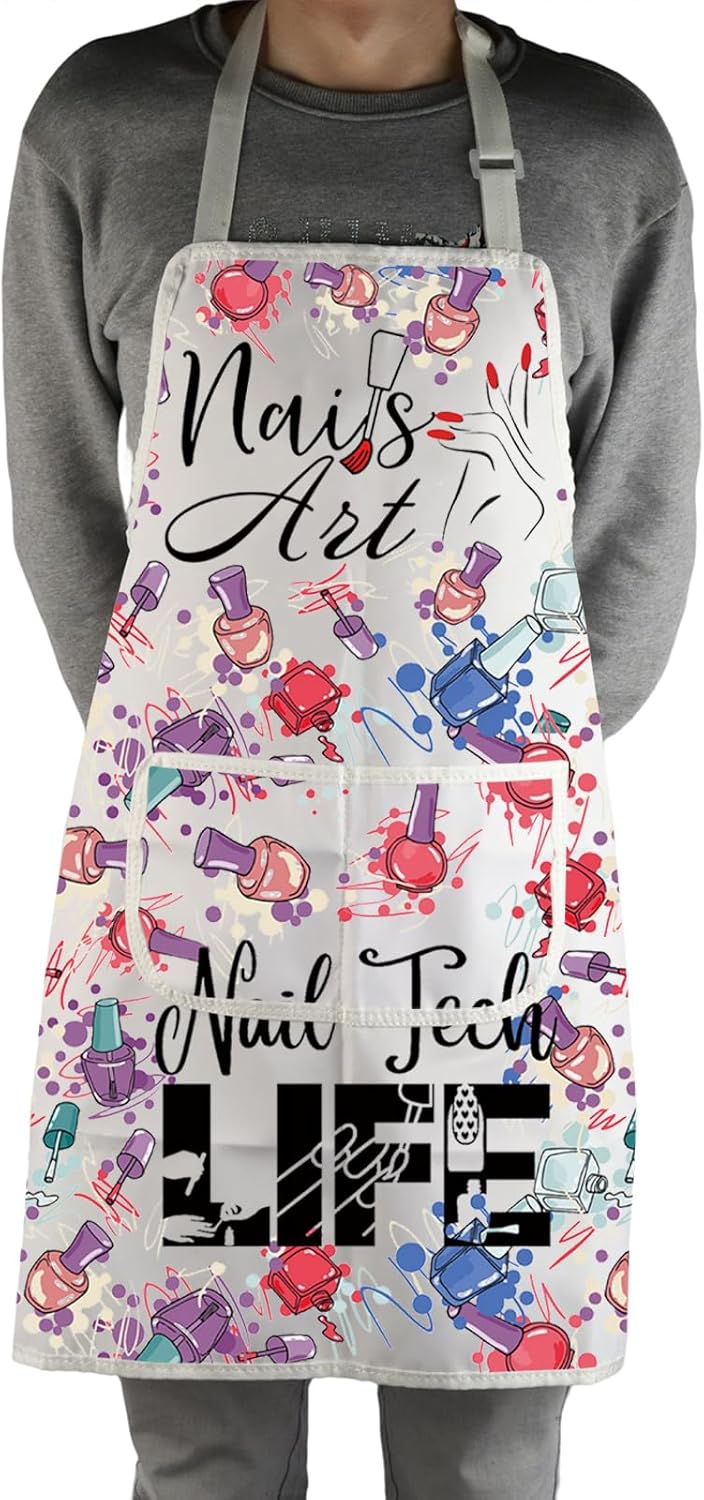 Nail garden TO-311 リボンエプロン ロング | Nail Labo Online Shop