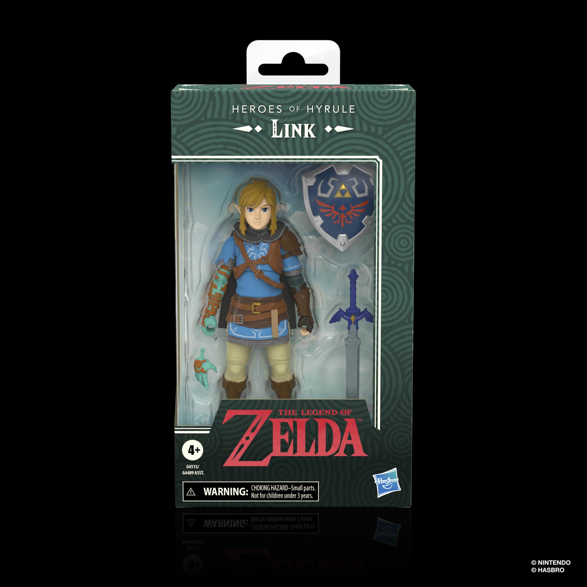 Hasbro The Legend of Zelda Héros d'Hyrule Link, Figurine de Collection Premium à l'échelle 15 cm, The Legend of Zelda: Tears of The Kingdom
