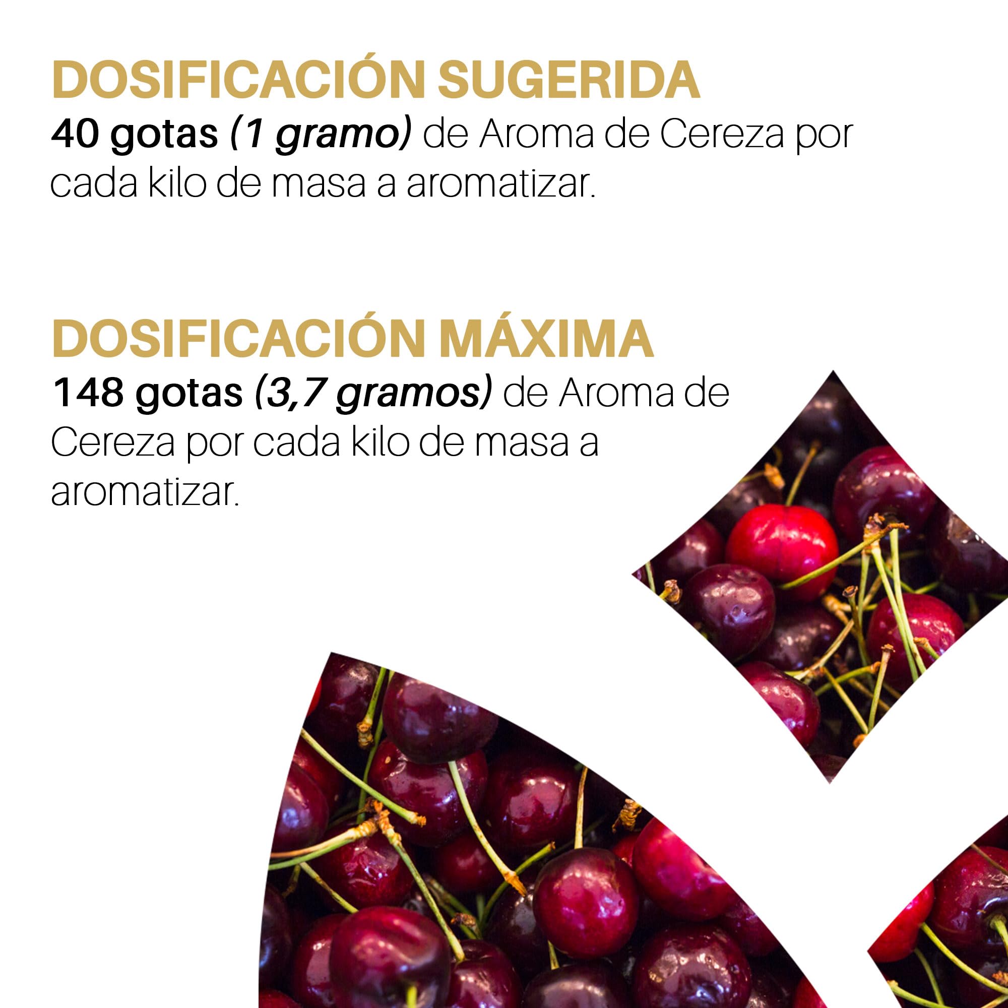 LUIZ AROMAS | Aroma Cereza - Aroma Alimentario en Gotas para dulces de Hornear, Pasteles, Bizcochos y Tartas | Producto Vegano sin Calorías y sin Azucar | Producto 100% Italiano (30g)