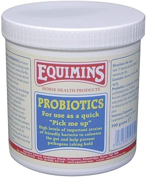 Equimins Horse Supplement Probiotics 700G Tub