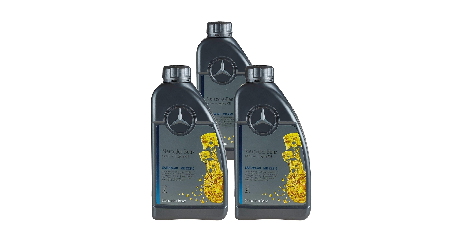Mercedes-Benz エンジンオイルSAE 5W-40 MB 229.5 Original Synthetic Car Engine Oil 5W-40 MB (229.5) 3 Litres