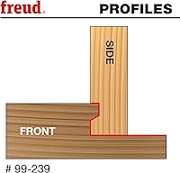 Vista 2 de Broca encaminadora Freud 99–001 1/2-pulgadas a 1–1/4 pulgadas con vástago 1/2 pulgada
