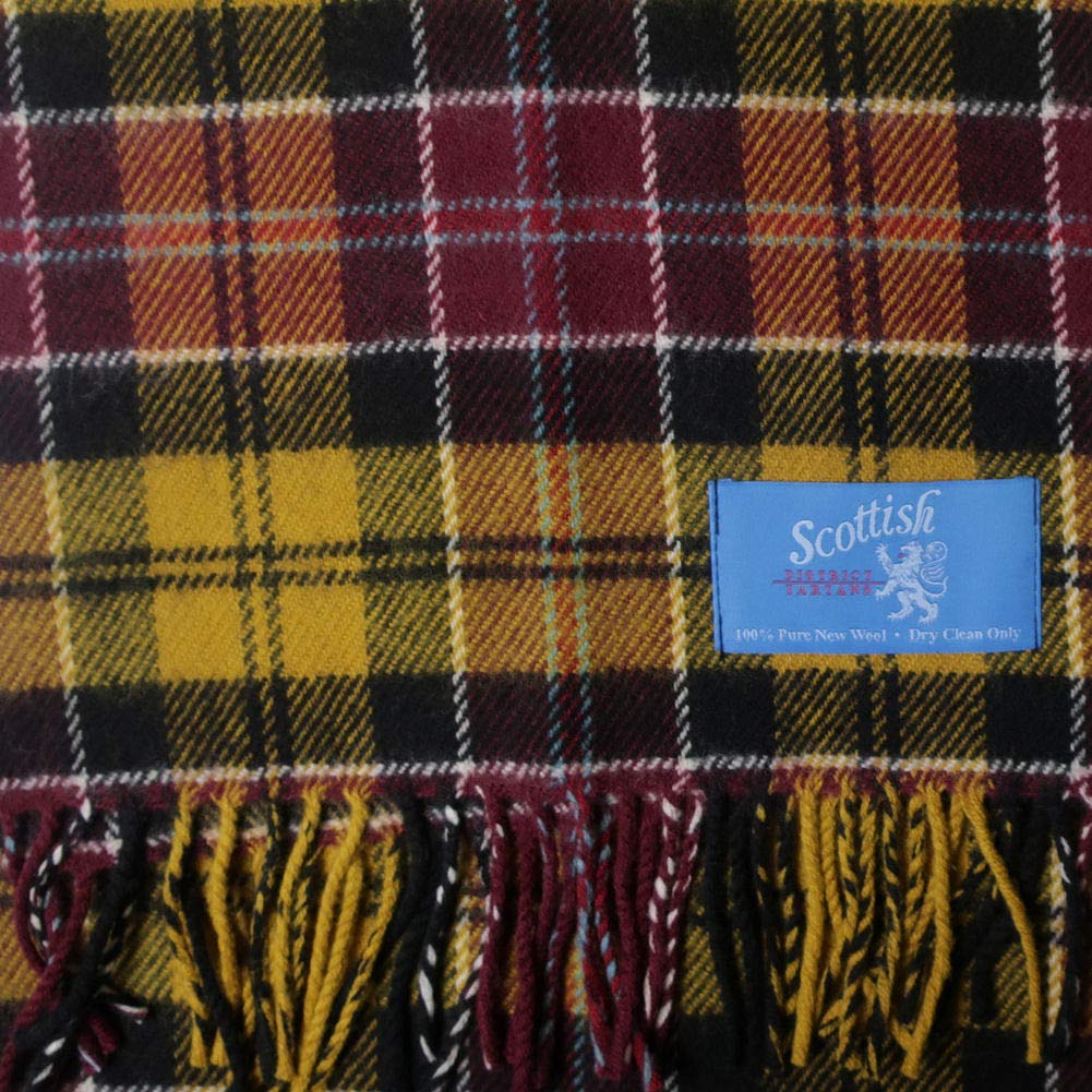 House Of Edgar - Sciarpa scozzese in tartan, 183 x 30,5 cm Culloden Muted Taglia unica