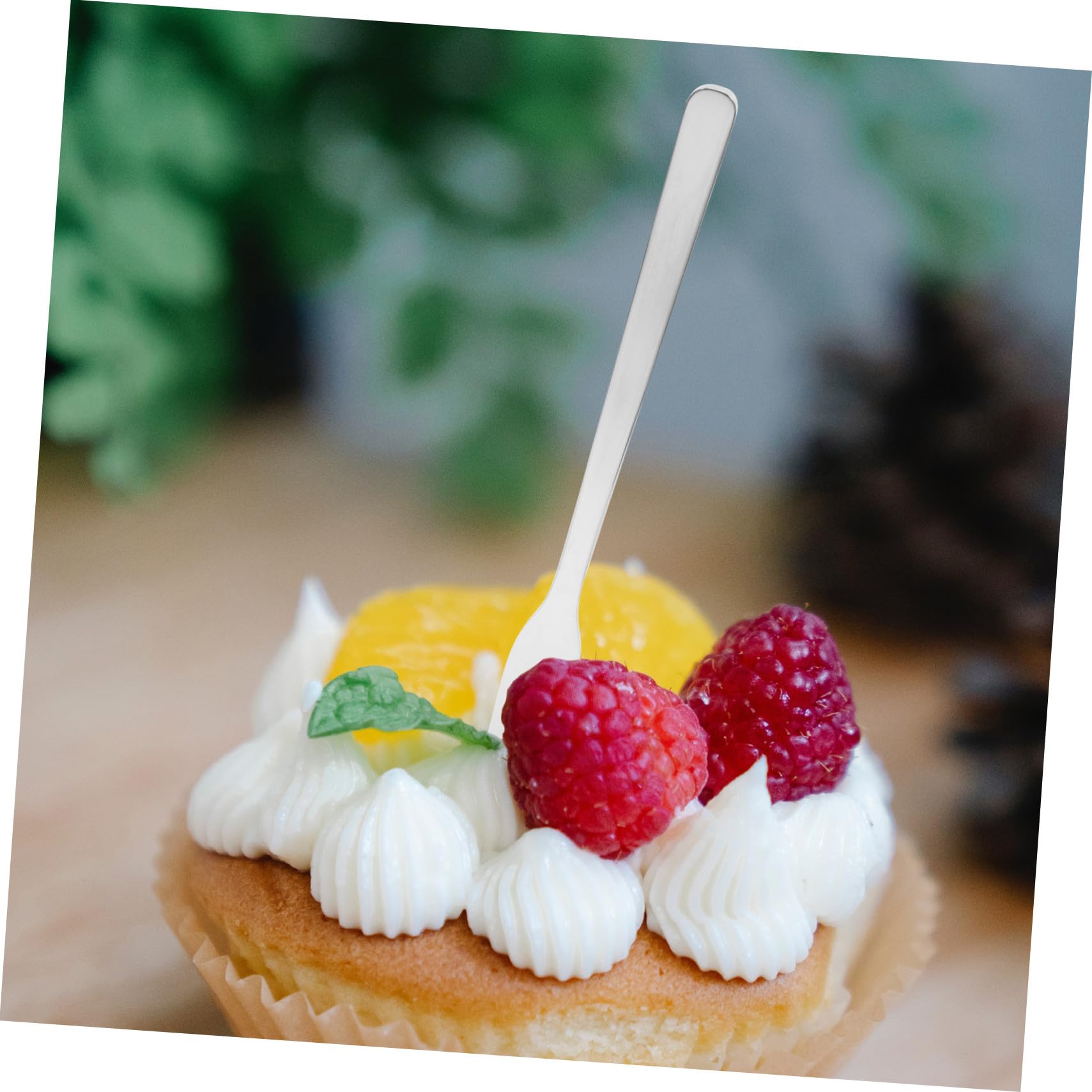 8 pezzi Forchette Dessert in Acciaio Inox da Forchettine Piccole per Frutta Antipasti e Insalate Riutilizzabili e Resistenti per Famiglia e Eventi