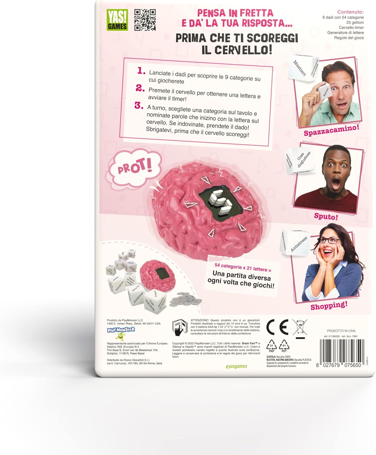Brain Fart - Yas Games - L'Unico in Italian