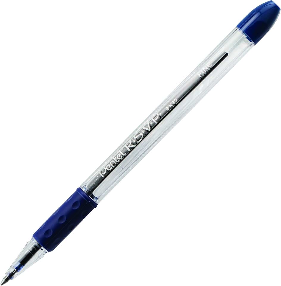 Extra Fine Point Ballpoint Pens Blue Ink