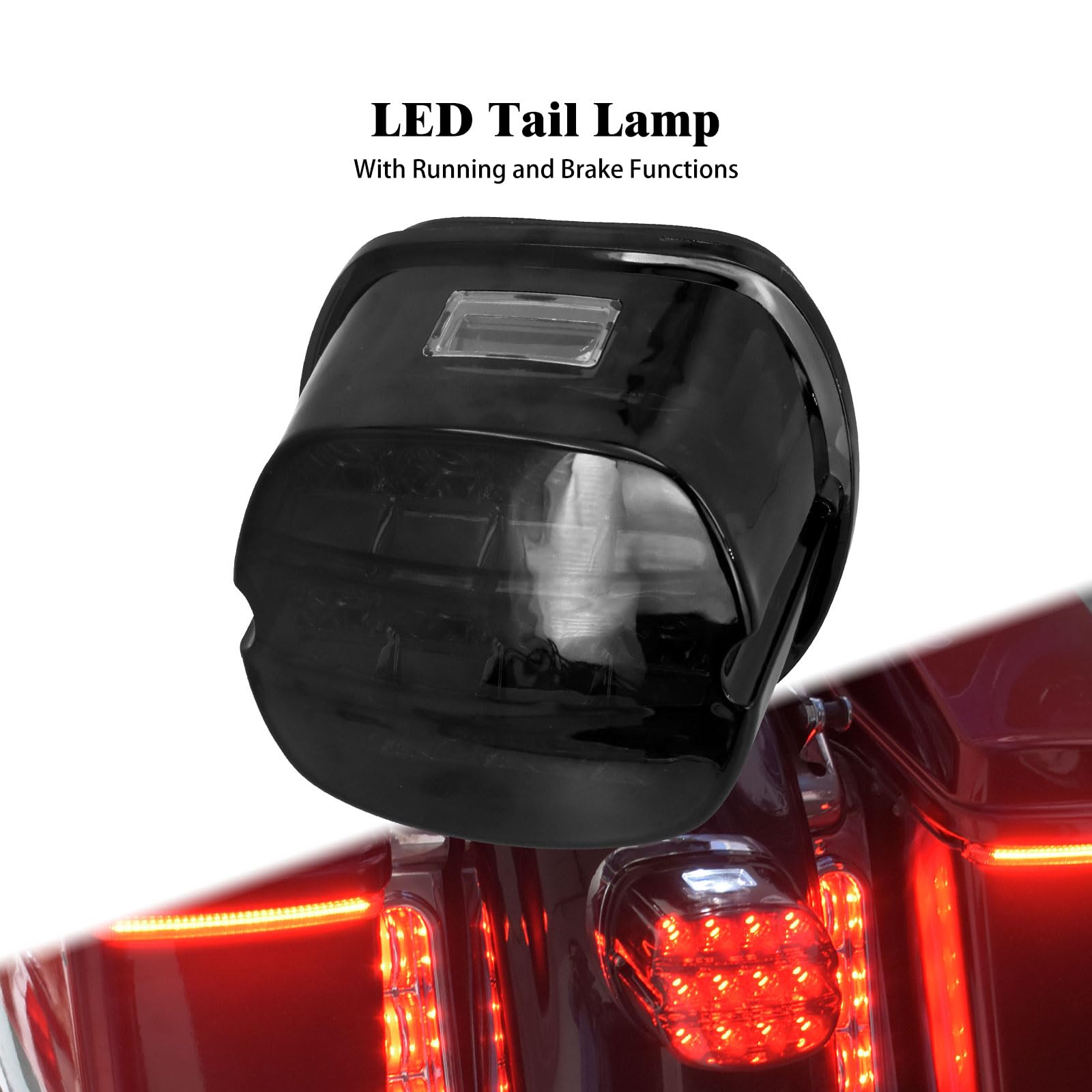 Amazon | HCmotorku バイク テールランプ LED ブレーキ テール