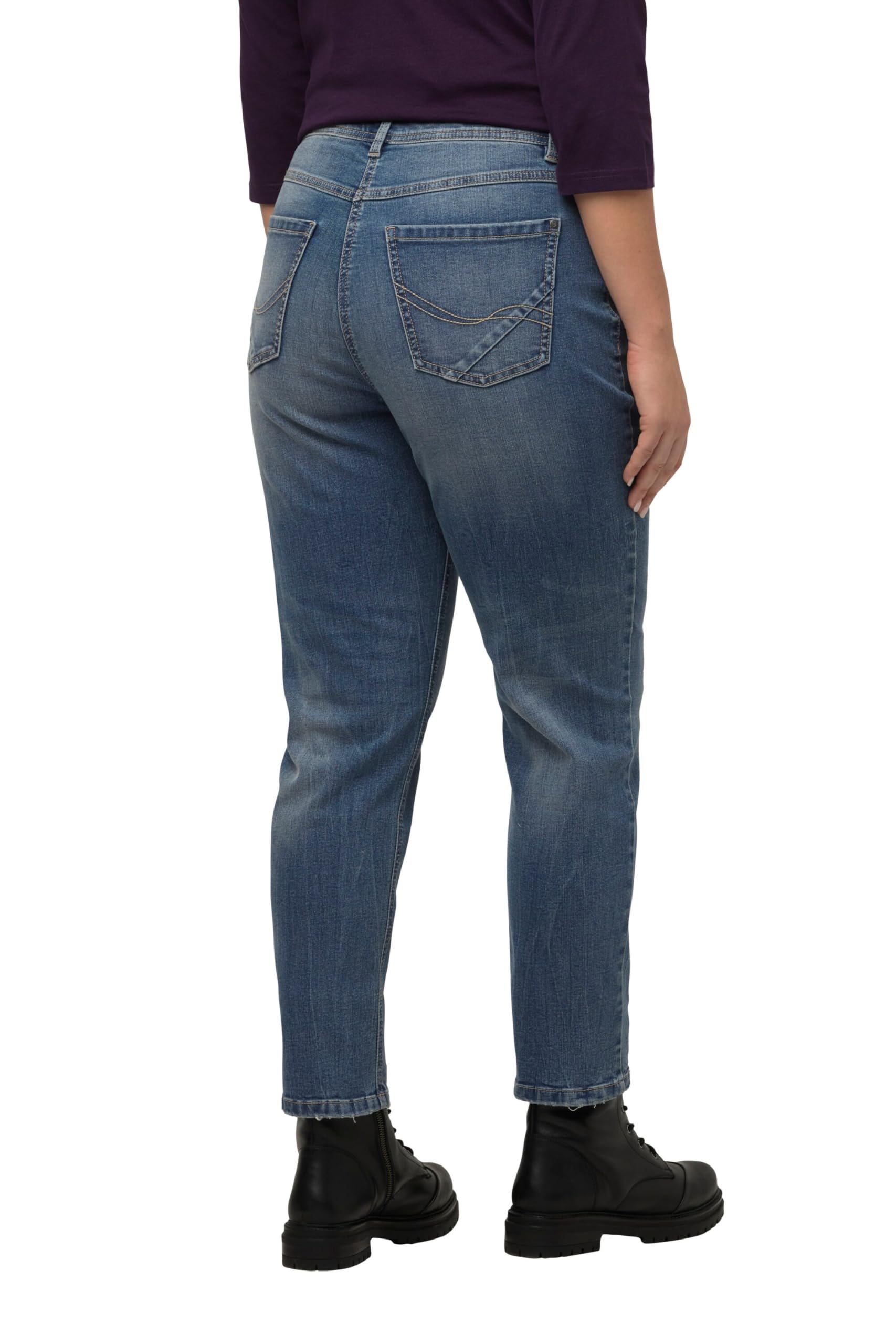 Ulla Popken Jean Thermique Mom Fit Femme