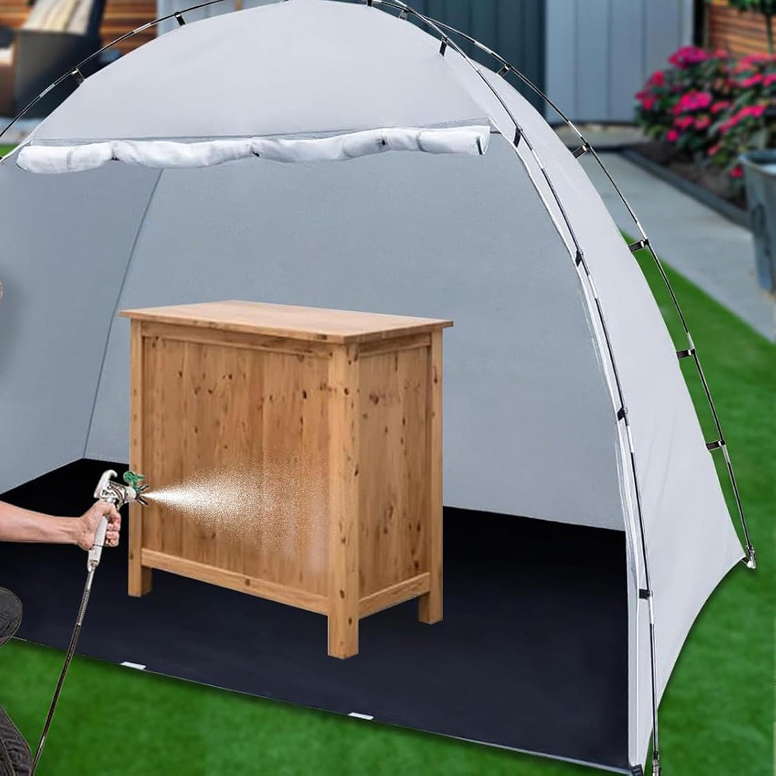 Oshhni di Pittura, Tenda, Postazione per Dipingere, Tenda per Verniciatura, Stanza per Pittura Overspray, Strumenti per Hobby, Arte E Artigianato