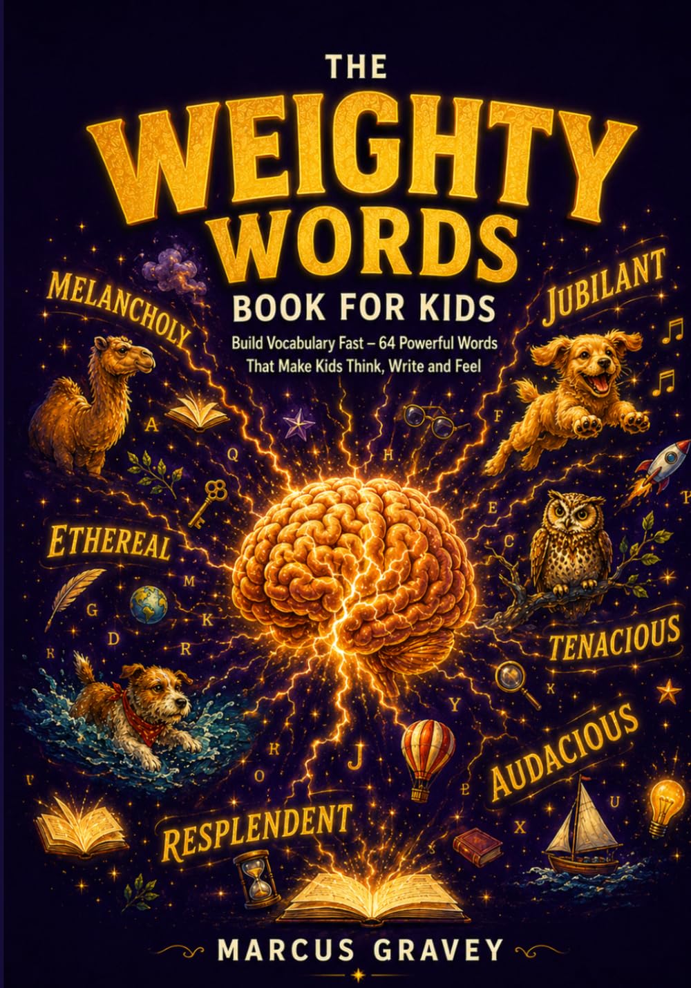 The Weighty Words Book for Kids: Build Vocabulary Fast, 64 Powerful Words That Make Kids Think, Write and Feel