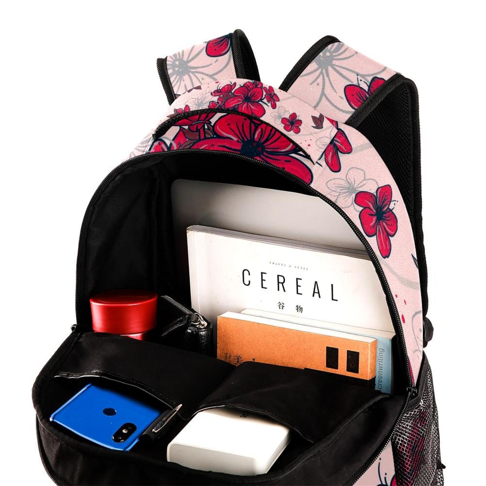 Zaino scolastico per uomini e donne, borsa classica da viaggio per computer portatile, zaino leggero per università, zaino casual per libri