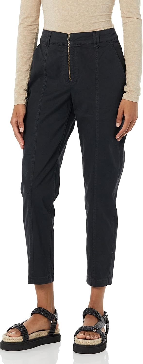 Amazon Essentials Women's Stretch Chino Utility Detail Pant (Previously Goodthreads)