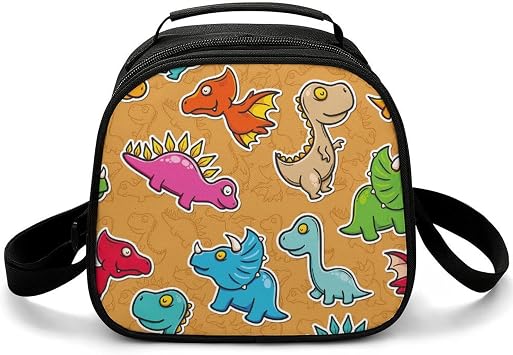 Kids Lunch Box Beast Dinosaur Lunch Bags for Girls, Boys, Teens