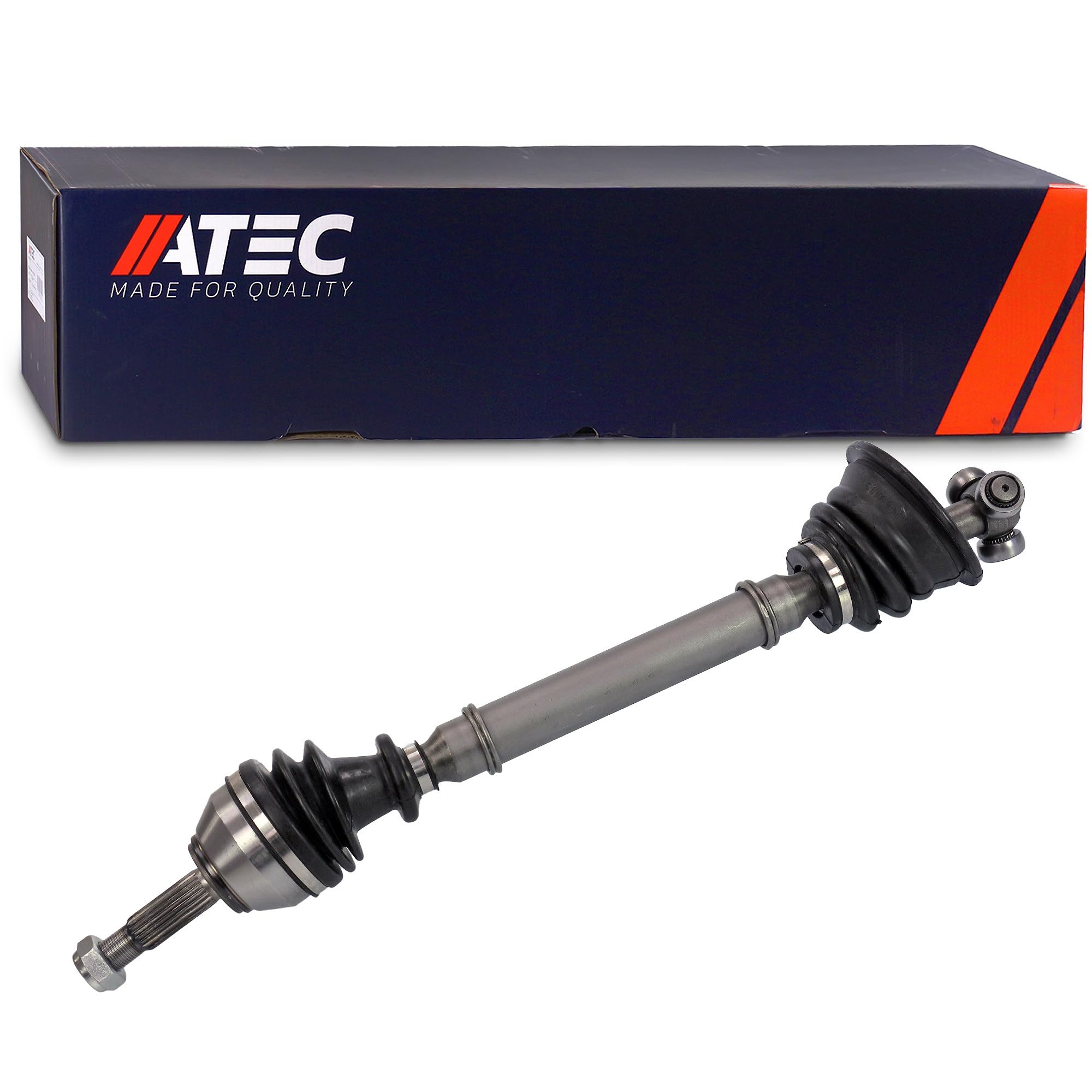 ATEC Germany 1x Eje de transmisión completo eje de transmisión delantero izquierdo Compatible con RENAULT CLIO II (BB,CB),(SB0/1/2),KANGOO (KC0/1),KANGOO Express (FC0/1),THALIA I (LB),TWINGO I (C06)