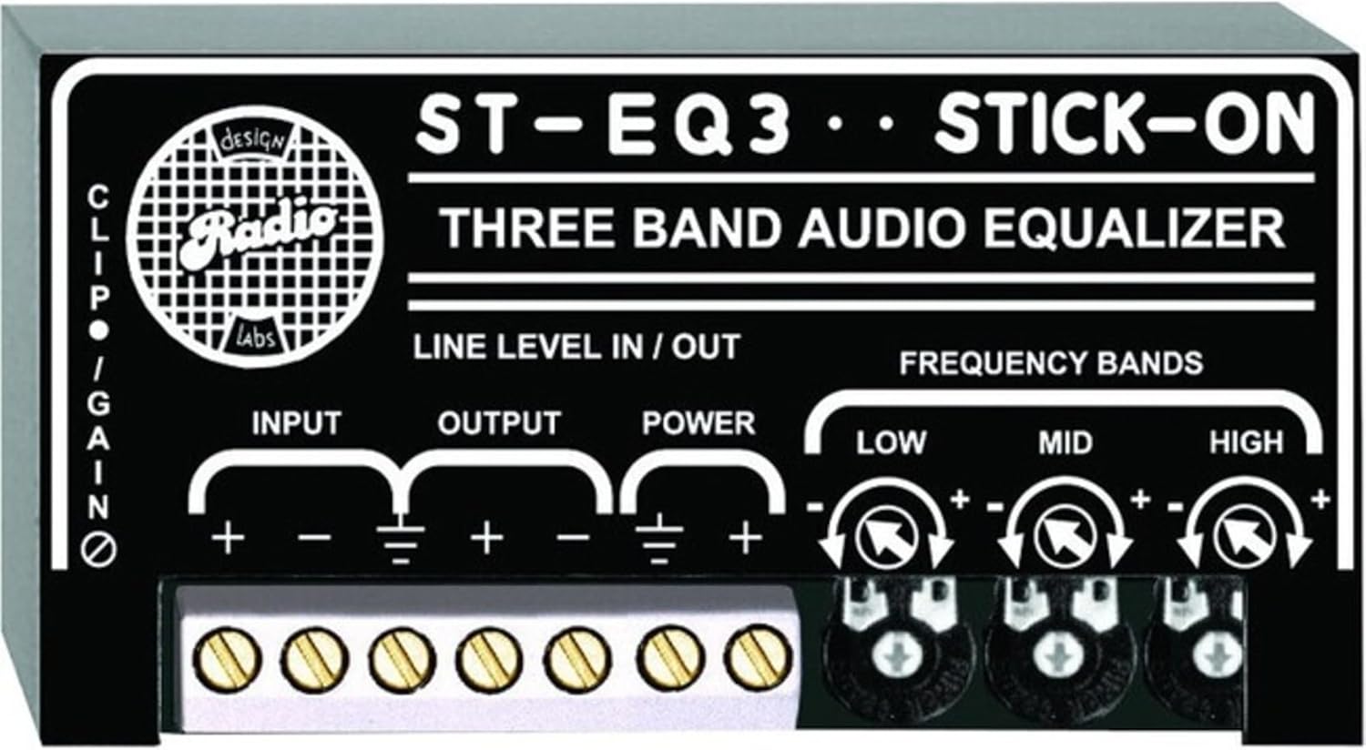 RadioDesignLabs RDL ST-EQ3 3 Band Equalizer-Line Level-by-RadioDesignLabs