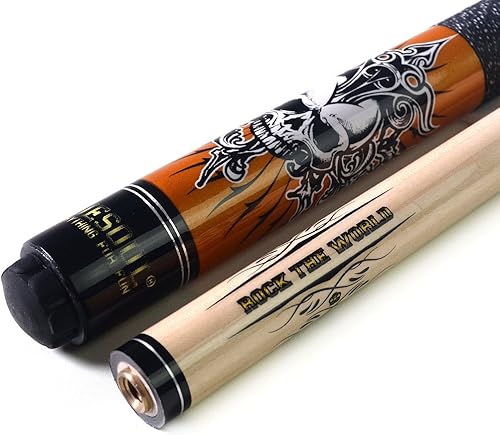 Miniatura 3 de CUESOUL Juego de taco de billar de arce de 58 pulgadas 192021 oz 12 - Serie Rockin