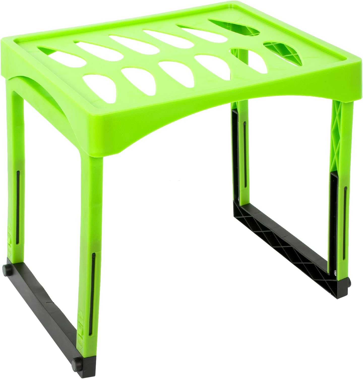 CTG, Office Works Collection, Adjustable Locker Shelf with Legs, 11.25 inches, Green